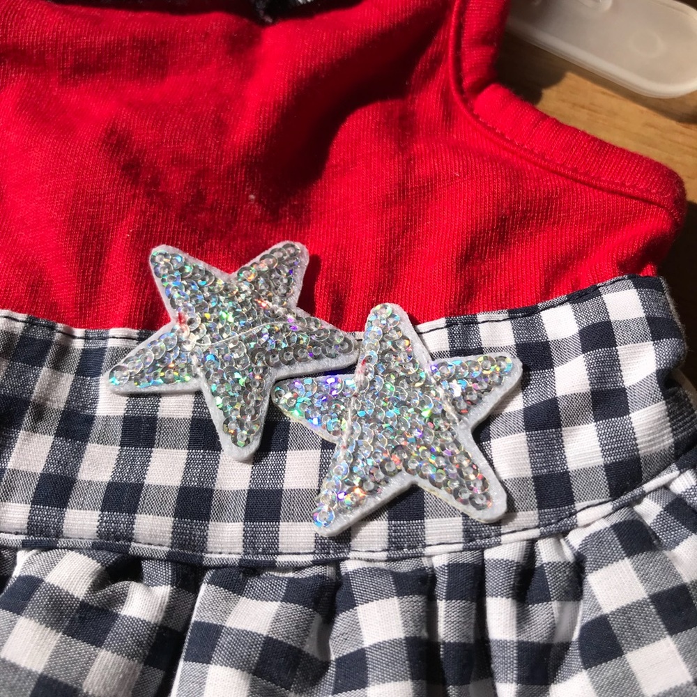 NWT-Size XXS, Patriotic Pets, Fur Baby Dress - Picture 2 of 8